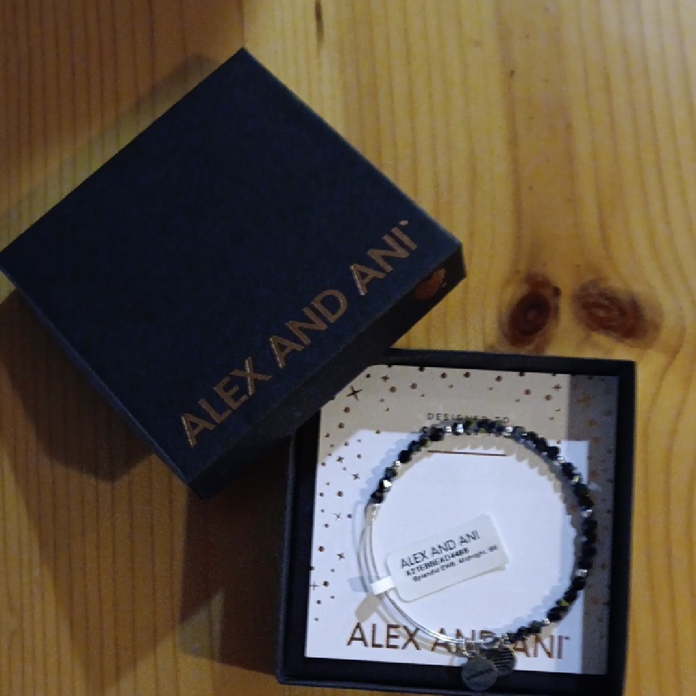 Alex and Ani Midnight Black Bracelet